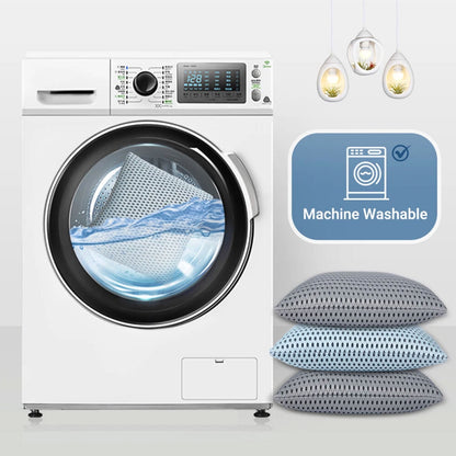 Comfy PU Sofa with Solid Wood, Spring Cushion Modern Couch with Extra Deep Seat for Living Room